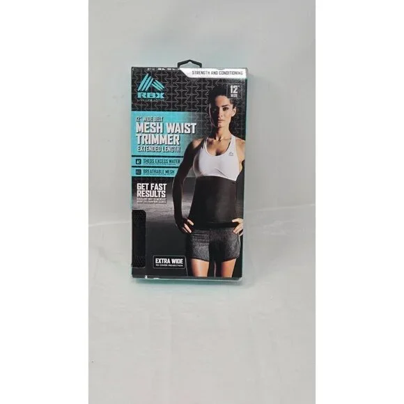 RBX Mesh Waist Trimmer 12” extended length belt 50" length - Picture 3 of 6